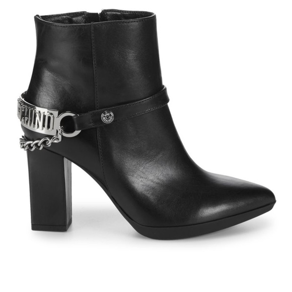 moschino • NEW • chain booties - Picture 2 of 5